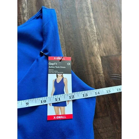GapFit Women's Active Tank Dress with Shorts & Side Pockets - Picture 5 of 7